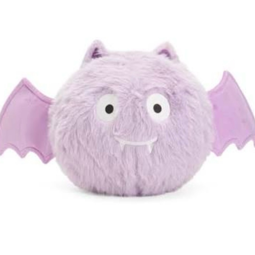 Cupcakes & Cashmere Lilac Lavender Bat Pillow Viral